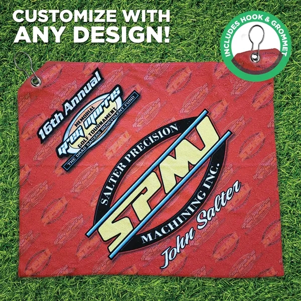 Golf Towel (With Hook & Grommet)