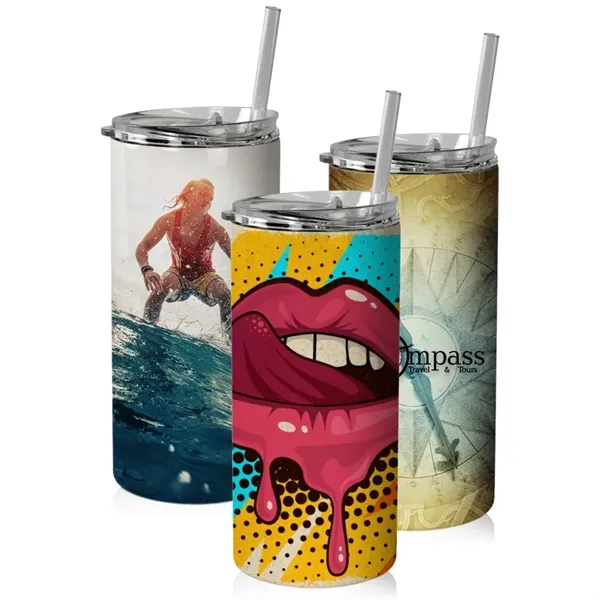16 oz. Sublimation SS Skinny Tumbler