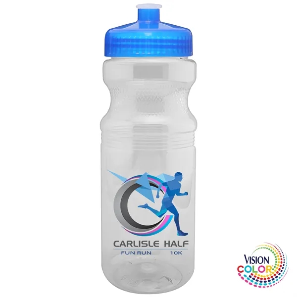 24 oz. ECO Translucent USA-Made Bike Bottle with Lid