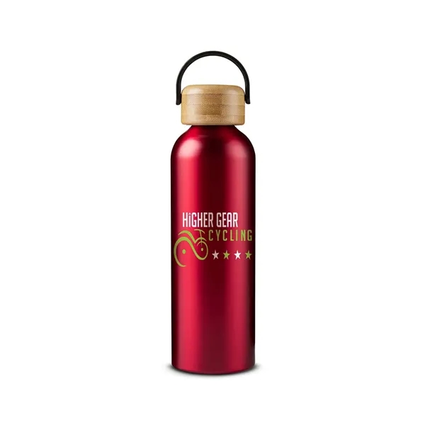 Prime Line 24oz Vigor Aluminum Bottle With Bamboo Lid