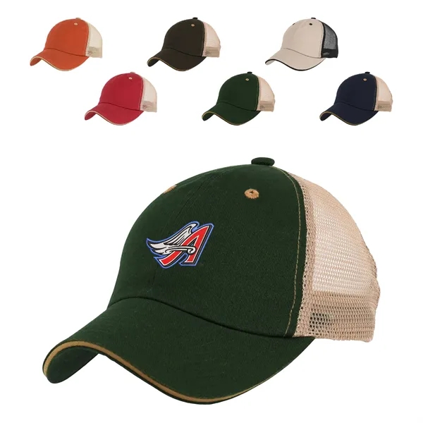 Cotton Mesh Back Cap
