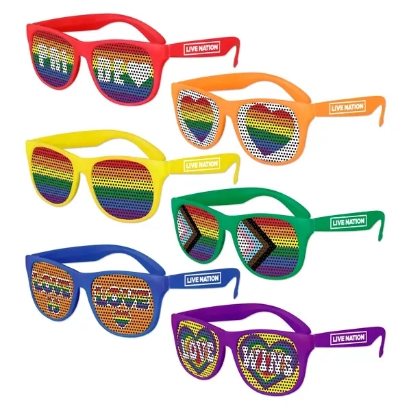 Pride Art Pinhole Sunglasses
