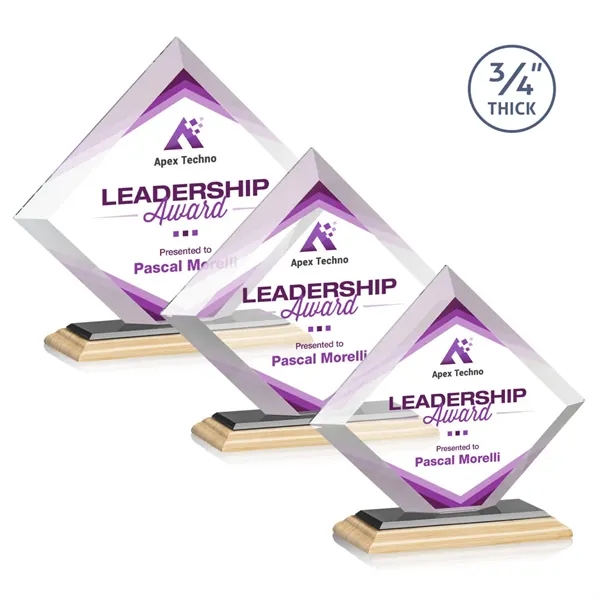 Belaire VividPrint™ Award - Bamboo/Black