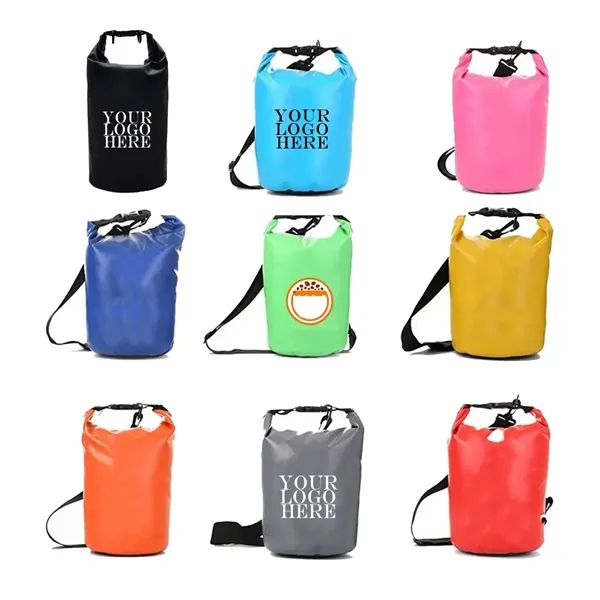 MOQ 50 Outdoor PVC Waterproof Bucket Bag