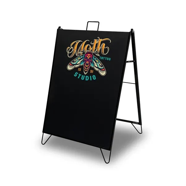 Metal A Frame Single Sided Chalkboard Kit