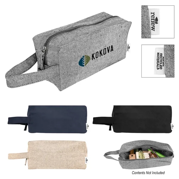 Arden Recycled Cotton Toiletry Bag