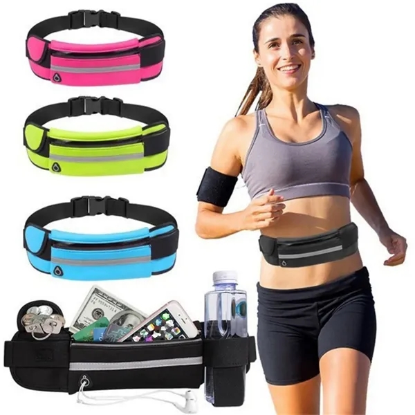 Sports Pack Waterproof Strap Waist Storage Bag Running Pouch