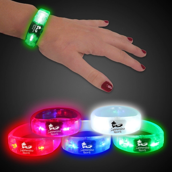 8" Light Up LED Glow Bangle Bracelet