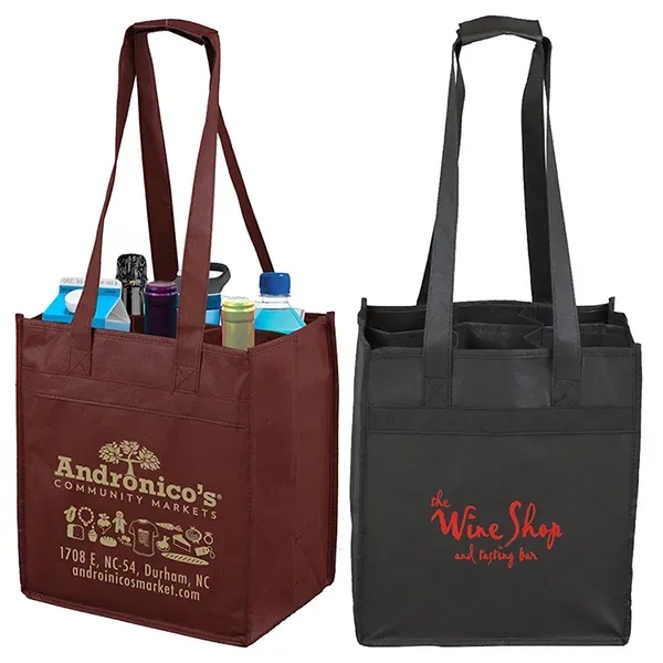 THE SONOMA 6 Bottle Wine Tote Bag