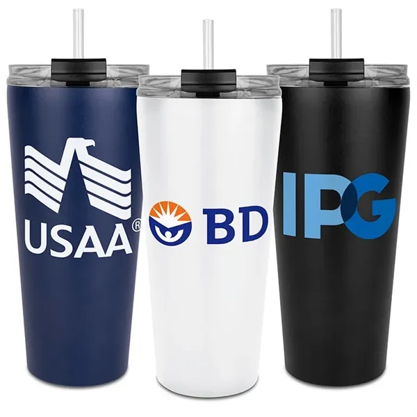 SteadySip 27oz. No-Spill Straw Mug
