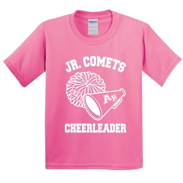 Pink Jr Comets Cheer Youth T-Shirt
