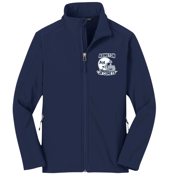Soft Shell Cheer Navy Youth Jacket