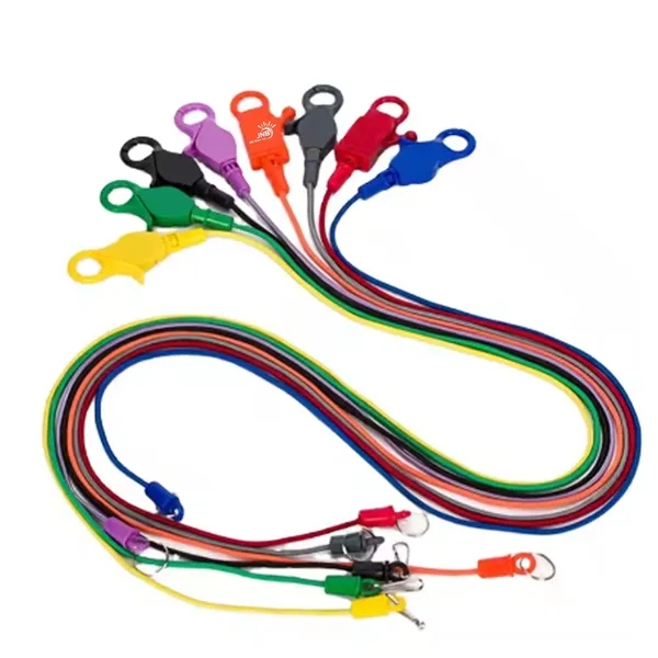 36-Inch Casino Slot Player Card Key Chain with Bungee Cord