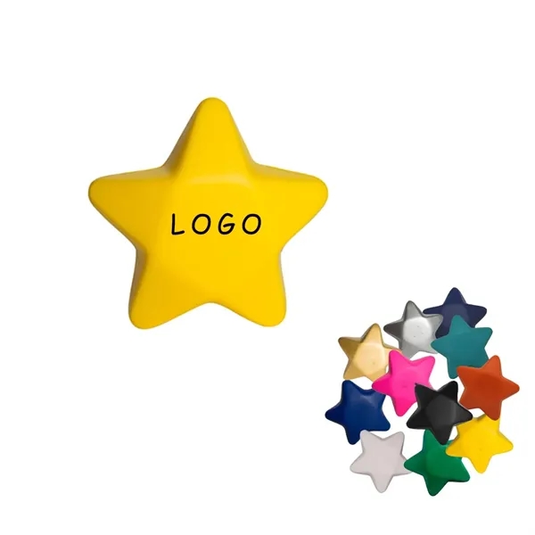 Portable And Non-toxic Stars Squeezy Stress Reliever
