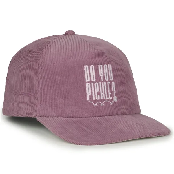 Corduroy Solid Back Cap