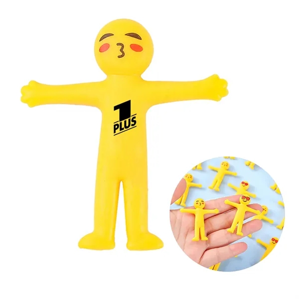 Creative Stress Relief Toys   Stretchable Yellow Characters