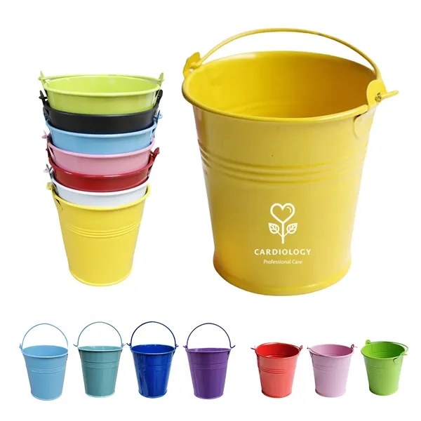 Mini Metal Buckets With Handle