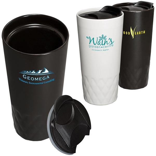Abs Plastic /& Stainless Steel Auto Travel Mug 16oz Cup Fits All Car Holders Spill Proof Spout