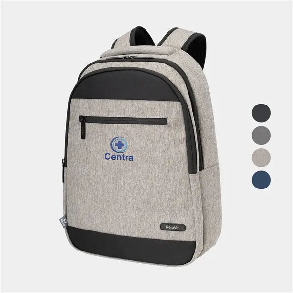 RejuVe® Milano Recycled Heather Executive Business Backpack