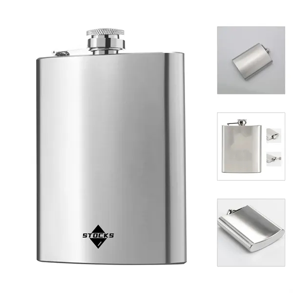 8 OZ. Stainless Steel Flask