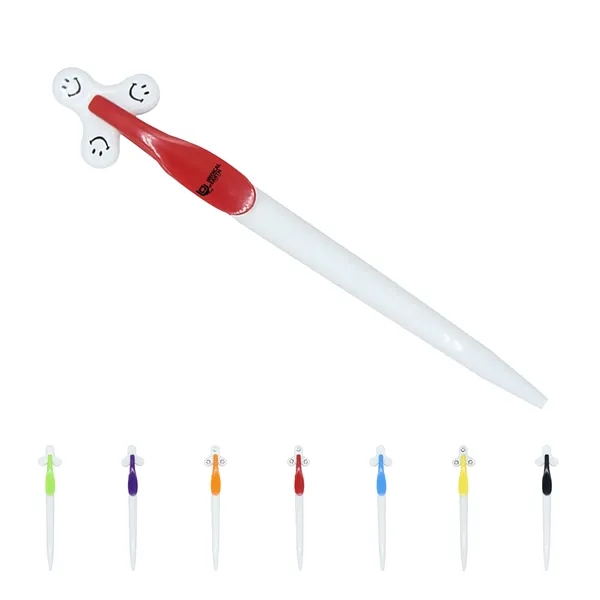 Light Up Fidget Spinner Pen