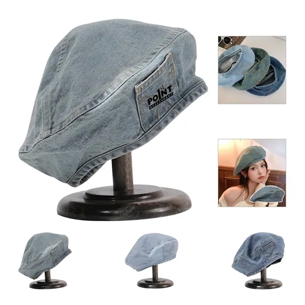 Cotton Versatile big headed painter hat