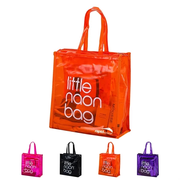 Clear Pvc Jelly Tote Bag