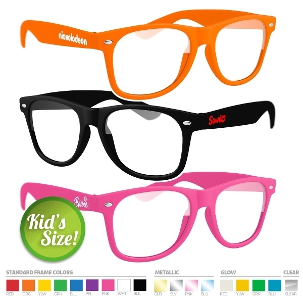 Breast Cancer Awareness Retro Glasses w/ 1-color imprint