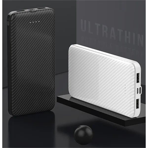 Dual Port 10,000mAh Powerbank, Type USB C