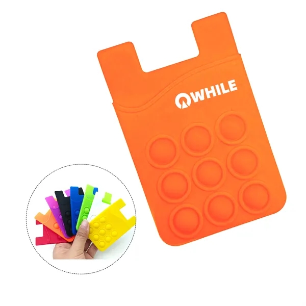 Silicone Fidget Pop Wallet