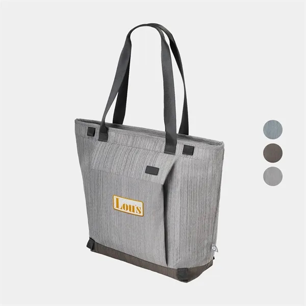 RejuVe® Element Recycled Heather Commuter Business Tote Bag
