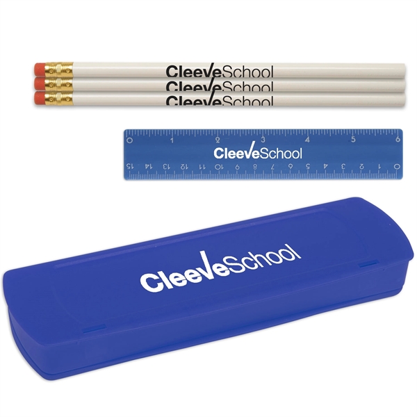 USA Back To School Pencil Case Kit