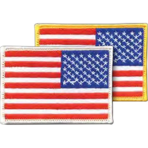 Reversed American Flag Patch