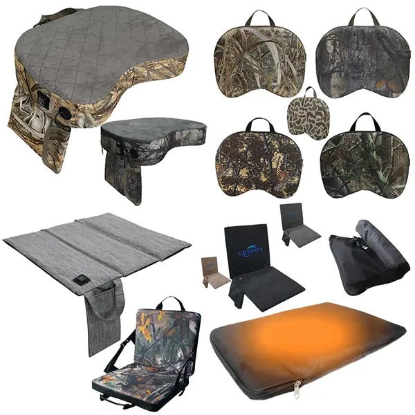 Hunting Stadium Seat Cushion USB Heated without Powerbank