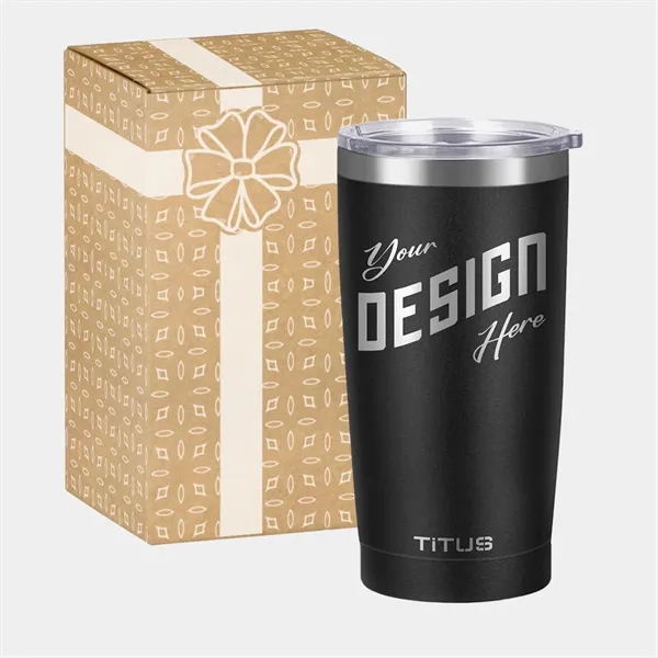 20oz TiTUS® Double Wall Stainless Steel Tumbler Gift Box