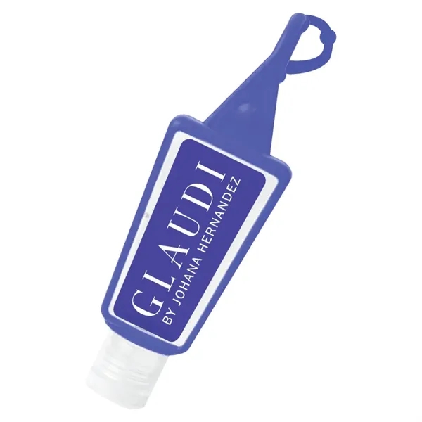 1 oz. 75% Hand Sanitizer Gel w/Silicon Hook Loop