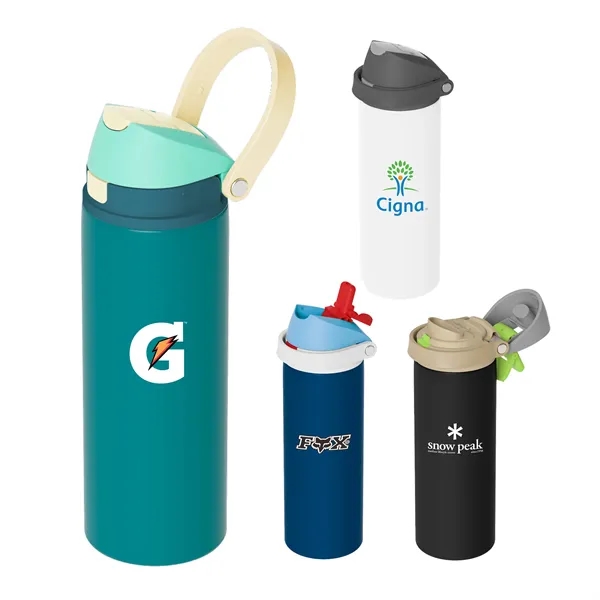 Chug & Sip 24 oz Double-Wall Stainless Bottle