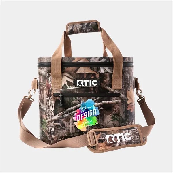 12-Can RTIC® Soft Pack Insulated Kanati Camo Cooler Bag
