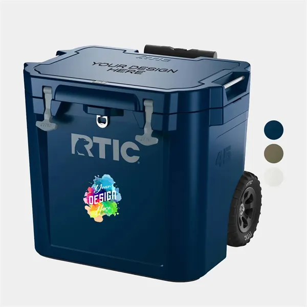 45 QT RTIC® Insulated Wheeled Hard Cooler Ice Chest