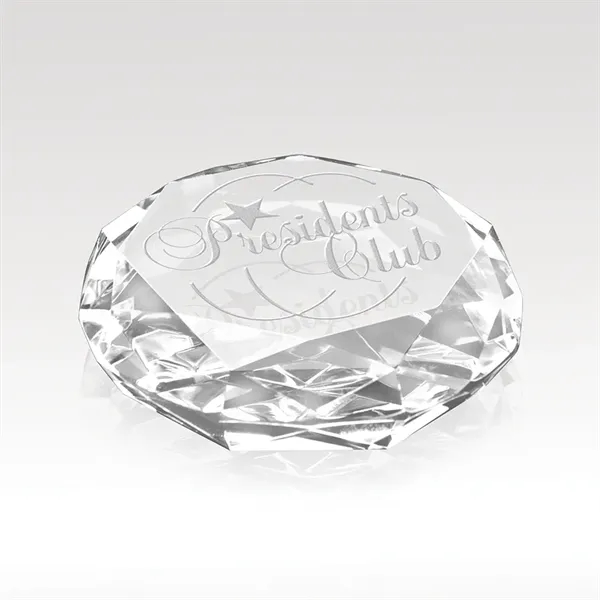 Crystal Ambition Diamond Paperweight