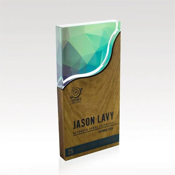Rectangle Wave Puzzle Plaque