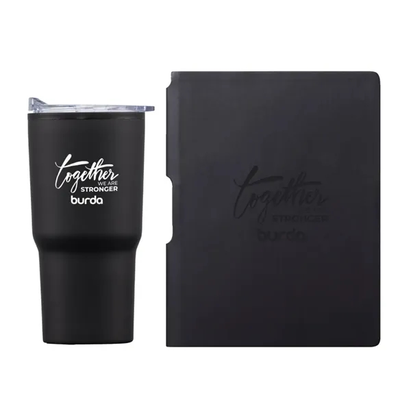 Eccolo® Groove Journal/Bexley Tumbler Gift Set