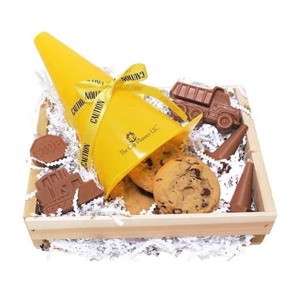 Create A Crate Chocolates And Cookie Safety Cone