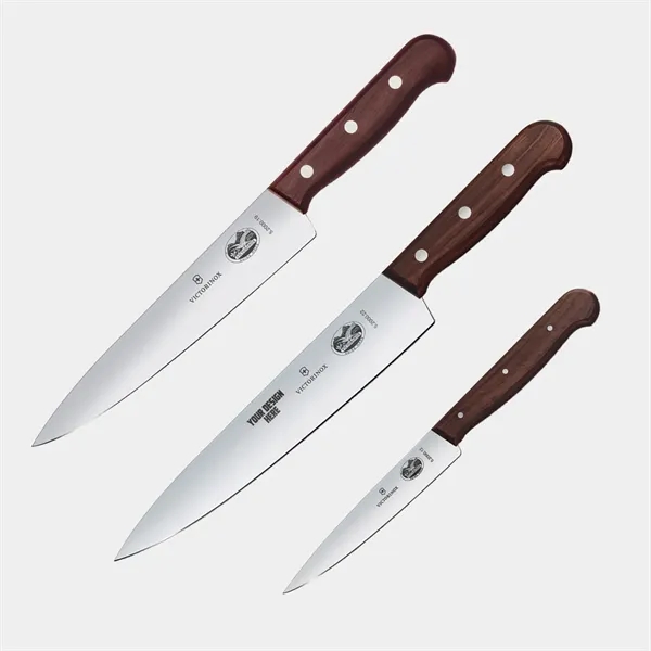 Victorinox® German Made 3-Piece Wood Kitchen Knife Set