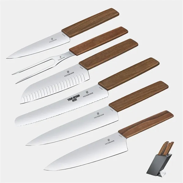 Swiss Army-Victorinox® German Made 6-Piece Block Knife Set
