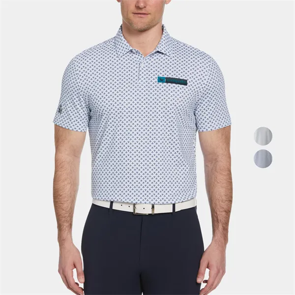 Original Penguin® Retro Geo Print Men's Polo Shirt
