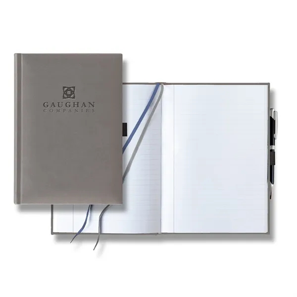Tucson Grande Lined White Page Journal with Pen & Loop