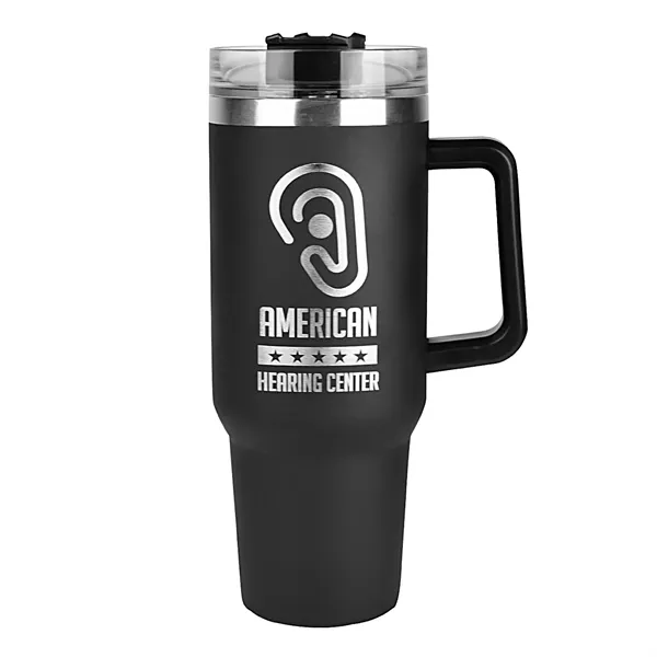 The Forty - Double Wall Tumbler with Handle