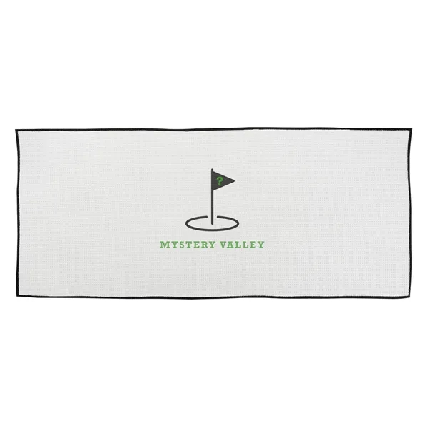 Caddy Waffle Weave Golf Towel