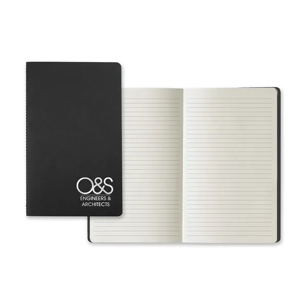 Prisma Medio Saddle Stitched Lined Ivory Page Journal